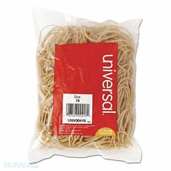 UNIVERSAL Rubberbands Size 18 1/4 lb PK400, 43YL83