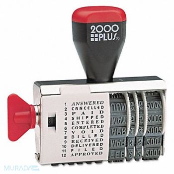 2000 PLUS Dial-N-Stamp 12 Phrases, 43YM04