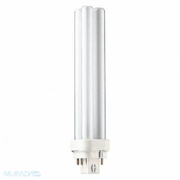 PHILIPS Plug-In CFL Bulb 4100K 26W 13 000 hr, 492Z19