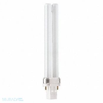 PHILIPS Plug-In CFL Bulb 4100K 13W 10 000 hr, 492Z07