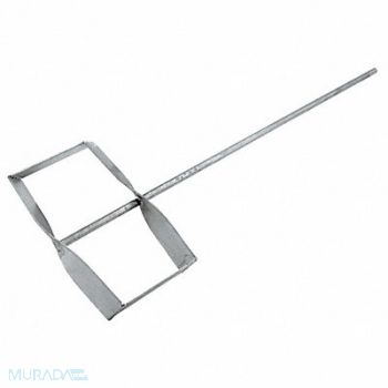 QEP Mixing Paddle 3/8 in Shaft 8-3/8 in Head, 43Z111