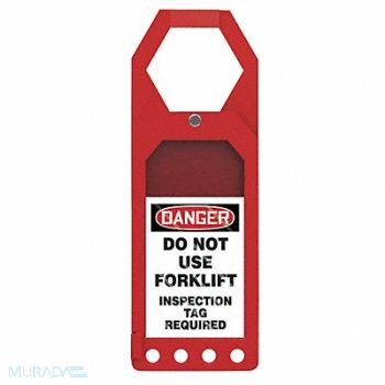 ACCUFORM Status Alert Tag Holder 10in H 3 1/2in W, 43Z247