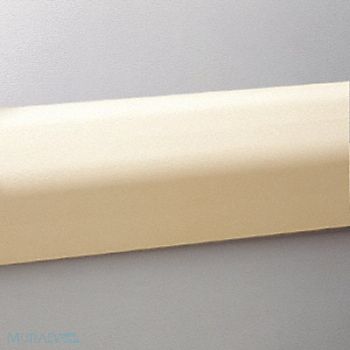 PAWLING CORP H3455 Crash Rail Ivory 144In, 43Z534
