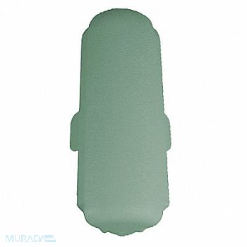 PAWLING CORP Outside Corner 3/4 x 4 In Teal Screw In, 43Z907