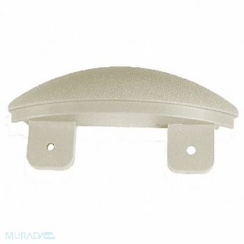 PAWLING CORP H3615 End Cap Ivory 5 x 1-1/16In, 43Z942