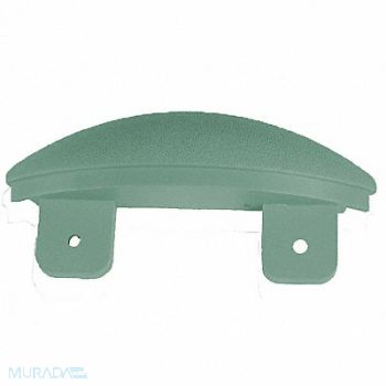 PAWLING CORP H3615 End Cap Teal 5 x 1-1/16In, 43Z947
