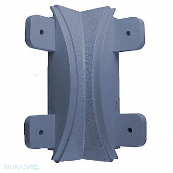 PAWLING CORP End Cap 1-1/16 x 5 In Windsor Blue, 43Z965