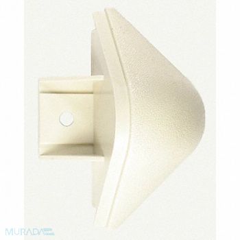 PAWLING CORP End Cap Ivory 4-1/8In, 43Z990