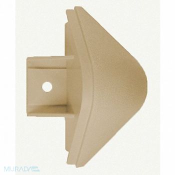 PAWLING CORP End Cap Tan 4-1/8In, 43Z991