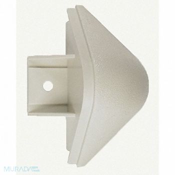 PAWLING CORP End Cap Champagne 4-1/8In, 43Z992