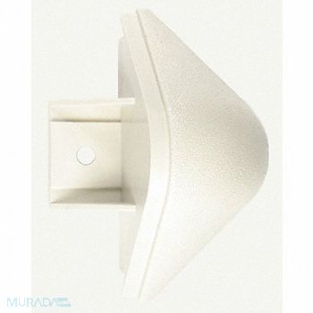 PAWLING CORP End Cap Eggshell 4-1/8In, 43Z993