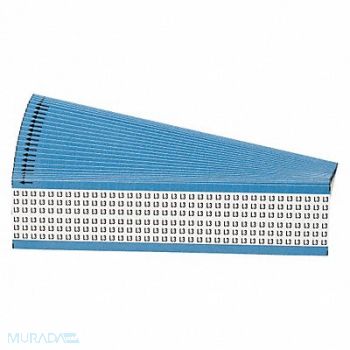 BRADY Wire Markers Legend L3 Black/White PK25, 43ZG50