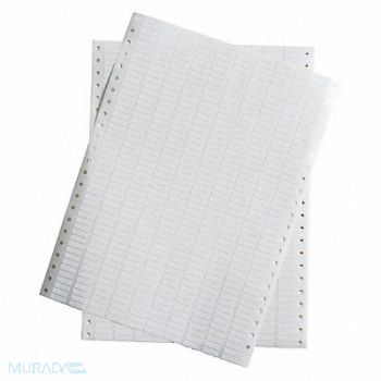BRADY Dot Matrix Labels 0.65 W x 0.2 H Wht, 43ZK32