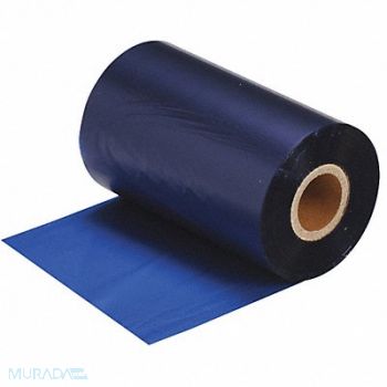BRADY Printer Ribbon 4.33 x 984 ft Blue, 43ZM07