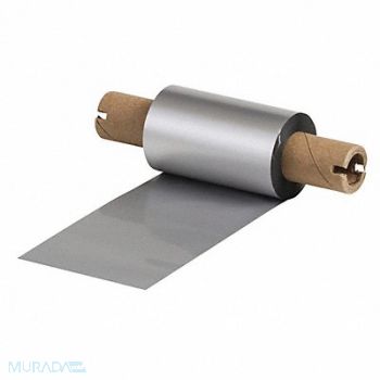 BRADY Printer Ribbon 2.2 x 242 ft Silver, 43ZM08