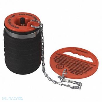 TEST-TITE Test Plug Handle Chain 5.25 Deflate L, 442Y02