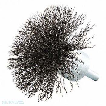 GRAINGER APPROVED End Brush Shank 1/4 Wire 0.008 Dia, 443M30