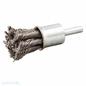 GRAINGER APPROVED End Brush Shank 1/4 Wire 0.020 Dia, 443M35