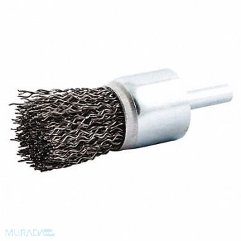 GRAINGER APPROVED End Brush Shank 1/4 Wire 0.020 Dia, 443M86