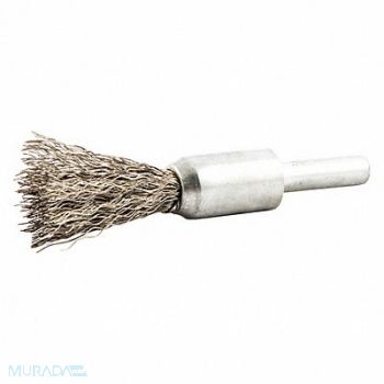GRAINGER APPROVED End Brush Shank 1/4 Wire 0.008 Dia, 443M98