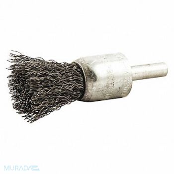 GRAINGER APPROVED End Brush Shank 1/4 Wire 0.008 Dia, 443N66