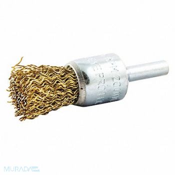 GRAINGER APPROVED End Brush Shank 1/4 Wire 0.020 Dia, 443N99