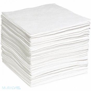 SPILLTECH Absorbent Pad Oil-Based Liquids PK200, 443R95