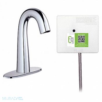 Mid Arc Chrome Chicago Faucets 0.5gpm, 443V80