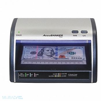 ACCUBANKER Counterfeit Detector 110VAC Input Power, 444D69
