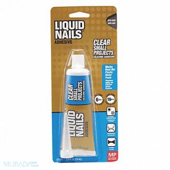 LIQUID NAILS Glue 2.5 fl oz Tube Container, 444D77