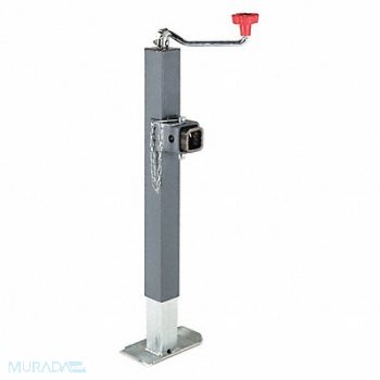 BULLDOG Trailer Jack Square Swivel Topwind 31.5, 444F94