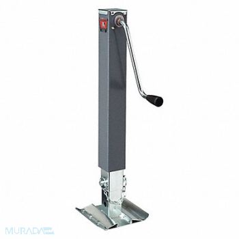 BULLDOG Trailer Jack Square Swivel Sidewind, 444G01