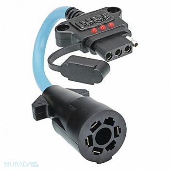 REESE Trailer Wiring Adapter 4-Way Flat 2 7/8, 444H25