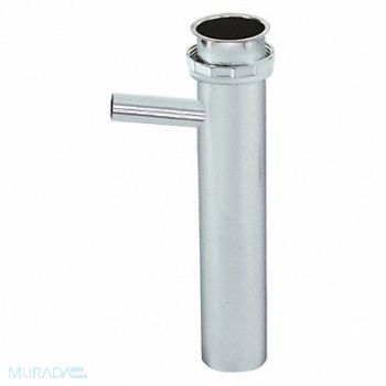 GRAINGER APPROVED Dishwasher Tailpiece Chrome Drain, 444J25