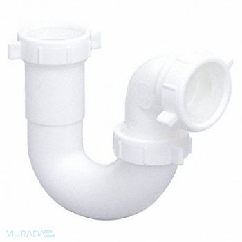 GRAINGER APPROVED Repair Trap White Drain, 444J42