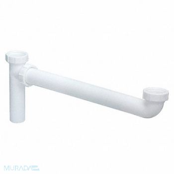 GRAINGER APPROVED End Outlet Waste Tee White Drain, 444J43