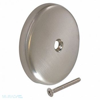 GRAINGER APPROVED Overflow Face Plate Pipe 1-1/2 Dia, 444K06