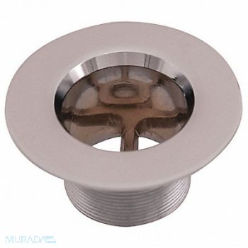 GRAINGER APPROVED Bath Strainer Body Eastman Zinc, 444K30