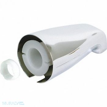 GRAINGER APPROVED Tub Spout Ez-Flo Zinc, 444L09