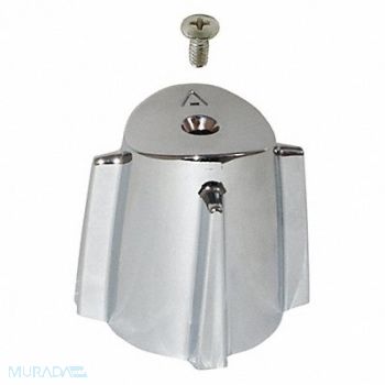 GRAINGER APPROVED Four Grip Style Tub Shower Handle Ez-Flo, 444L24