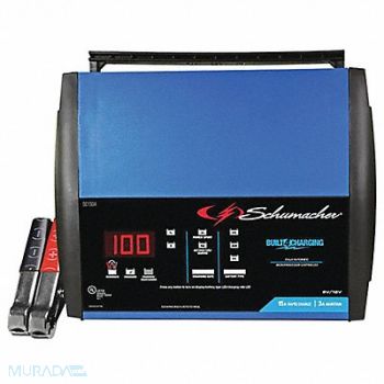 SCHUMACHER ELECTRIC Battery Charger 120VAC 10-1/2 W, 444N36