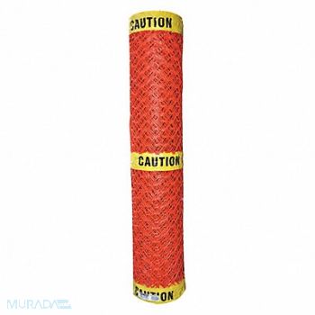 QUEST Fence 1-3/4 x 2 Mesh 4 ft H Yl/OR, 444P08