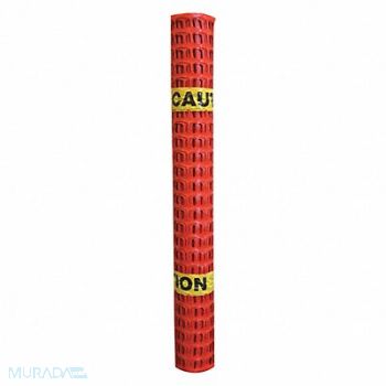 QUEST Fence 1-1/2 x 2-1/4 Mesh 4 ft H Yl/OR, 444P10