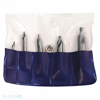 CLEVELAND Center Drill Set HSS Wire, 445M64