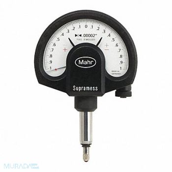 MAHR Dial Indicator 0.0002 Graduations White, 446D96