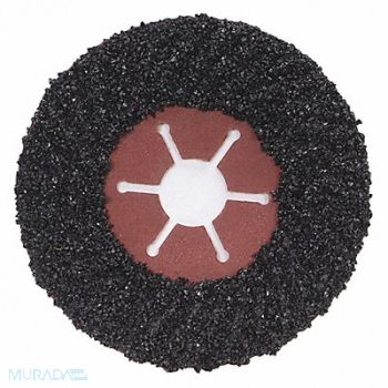 NORTON Fiber Disc 4 1/2 in Dia 7/8 in Arbor, 446G16