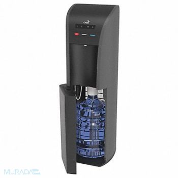 OASIS Bottled Water Dispenser 43 1/2 in Black, 447J85