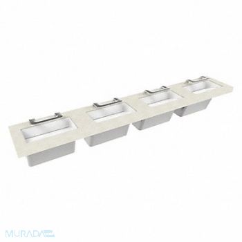 BRADLEY Brad Wash Rect 21-5/8inx11-1/2inx5-5/8in, 447J97