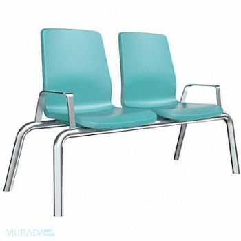 CORTECH Structured Seating 2 Seats Blue Gray, 447K80