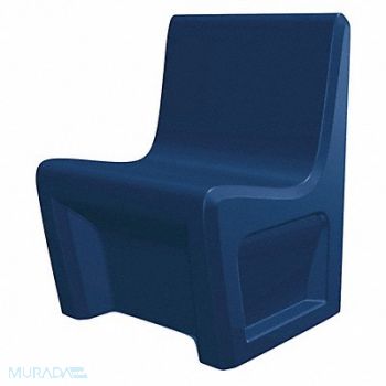 CORTECH Sentinel Armless Chair w/Door Slate Blue, 447L13